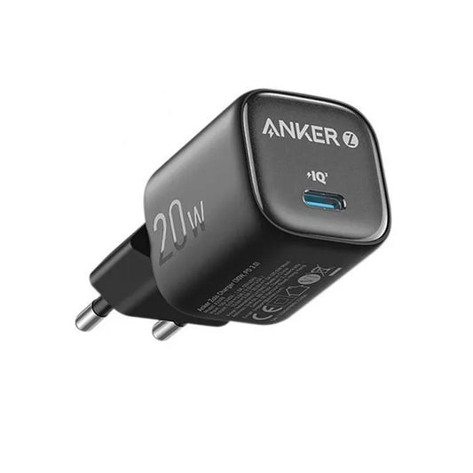 Anker Zolo Type-C Wall Charger, 20 Watt, Black