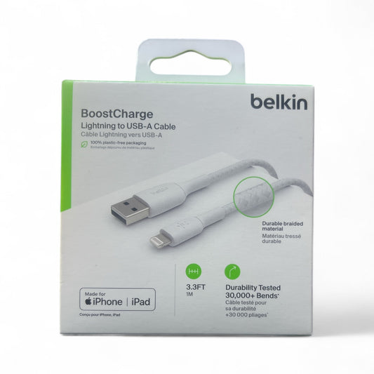 Belkin BoostCharge USB-A to Lightning Cable